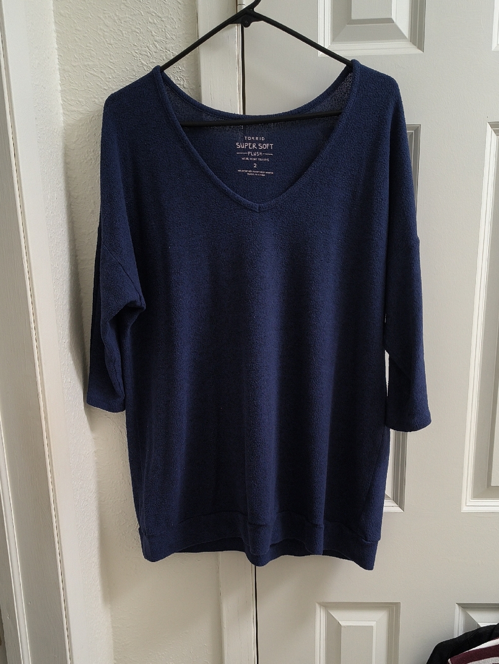 Torrid Super Soft Blue Sweater